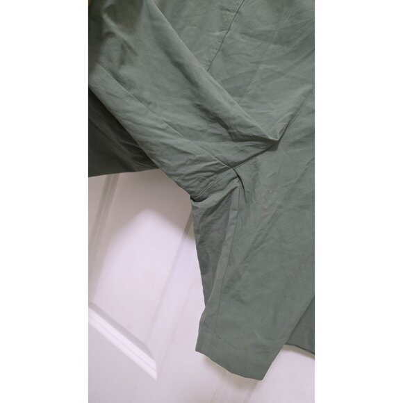 L.L.Bean Men's Quick-Dry Nylon Hiking Plus Sized Shorts Adjustable Belt Olive Gr - Picture 5 of 8